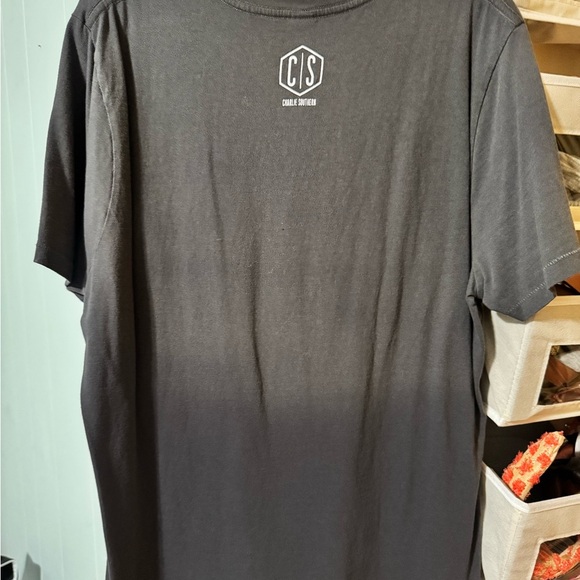 Charlie Southern Black 'Disco and Dolly' T-Shirt - Picture 3 of 3